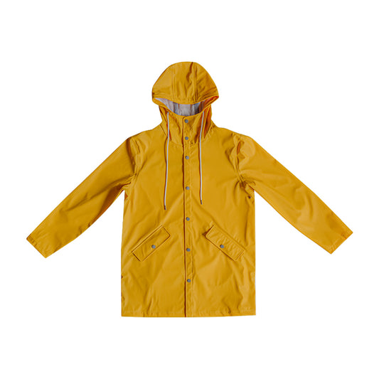 PUFFER PU HUMAN RAIN JACKET