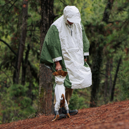 BLACKDOGGY FLYING CLOAK RAINCOAT